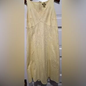 J. Crew butter yellow Cotton shift dress - original owner, EUC